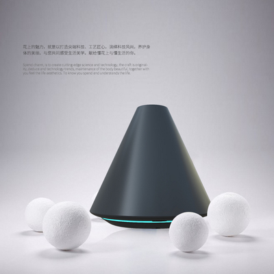 花上产品 火山加湿器 艺术造型 美学 .